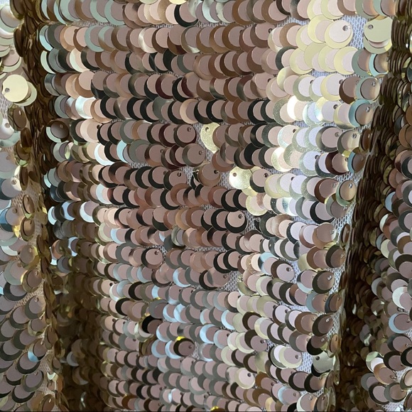 Guess sparkly gold party dress. Size XS. New. - Picture 5 of 6